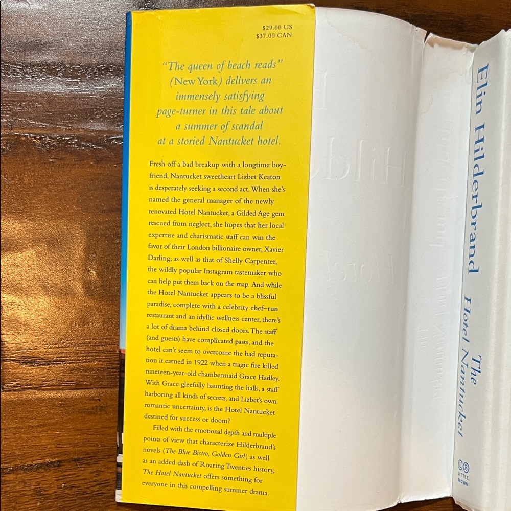 📚 3 Books for $10 | The Hotel Nantucket by Elin Hilderbrand - Picture 5 of 11